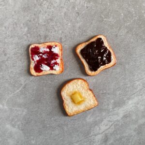 Home pinch meow bunny pin handmade polymer clay